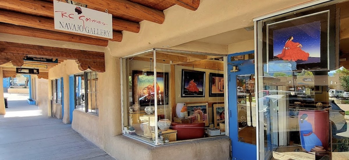 R.C. Gorman Navajo Gallery Taos