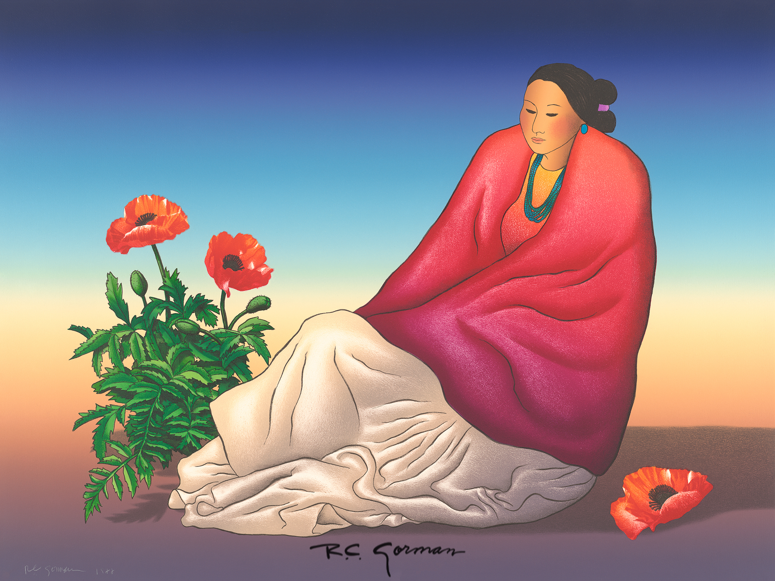 R.C. Gorman artwork featured in gallery news