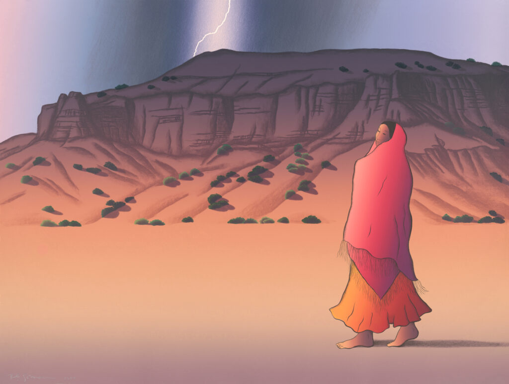 Abiquiu Rainstorm