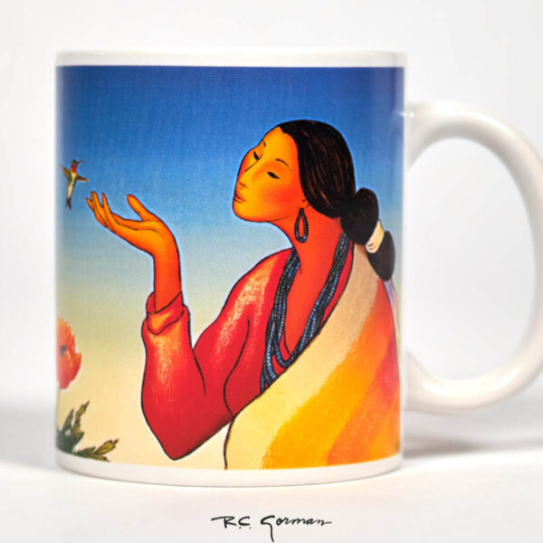Chinle Ruby Throated Hummingbird: Mug