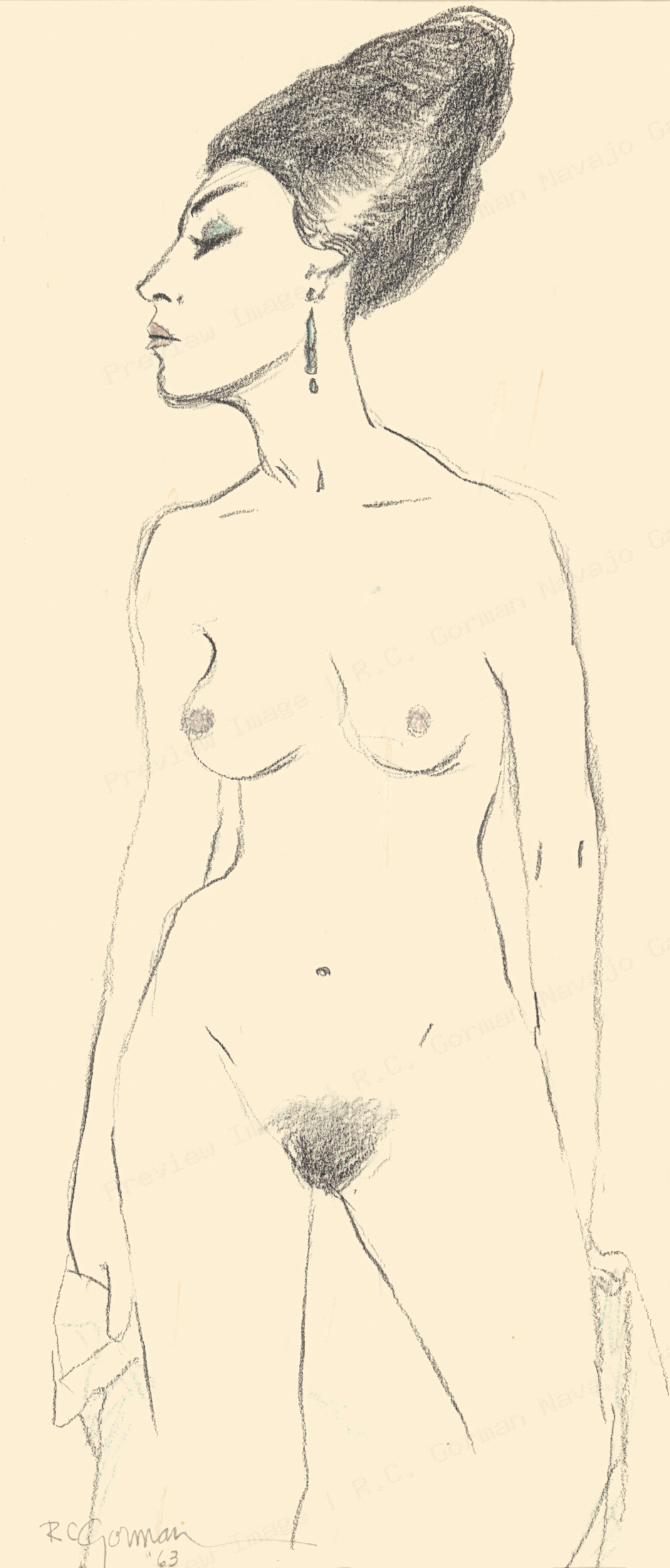 Female Nude 60's Bee
