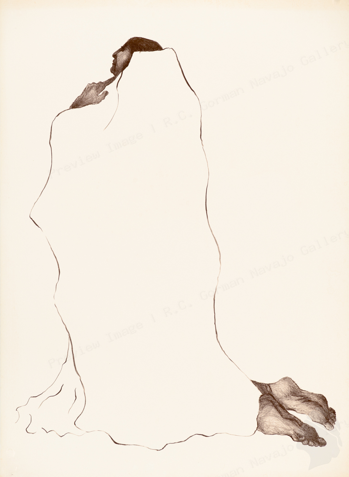 Kneeling Woman
