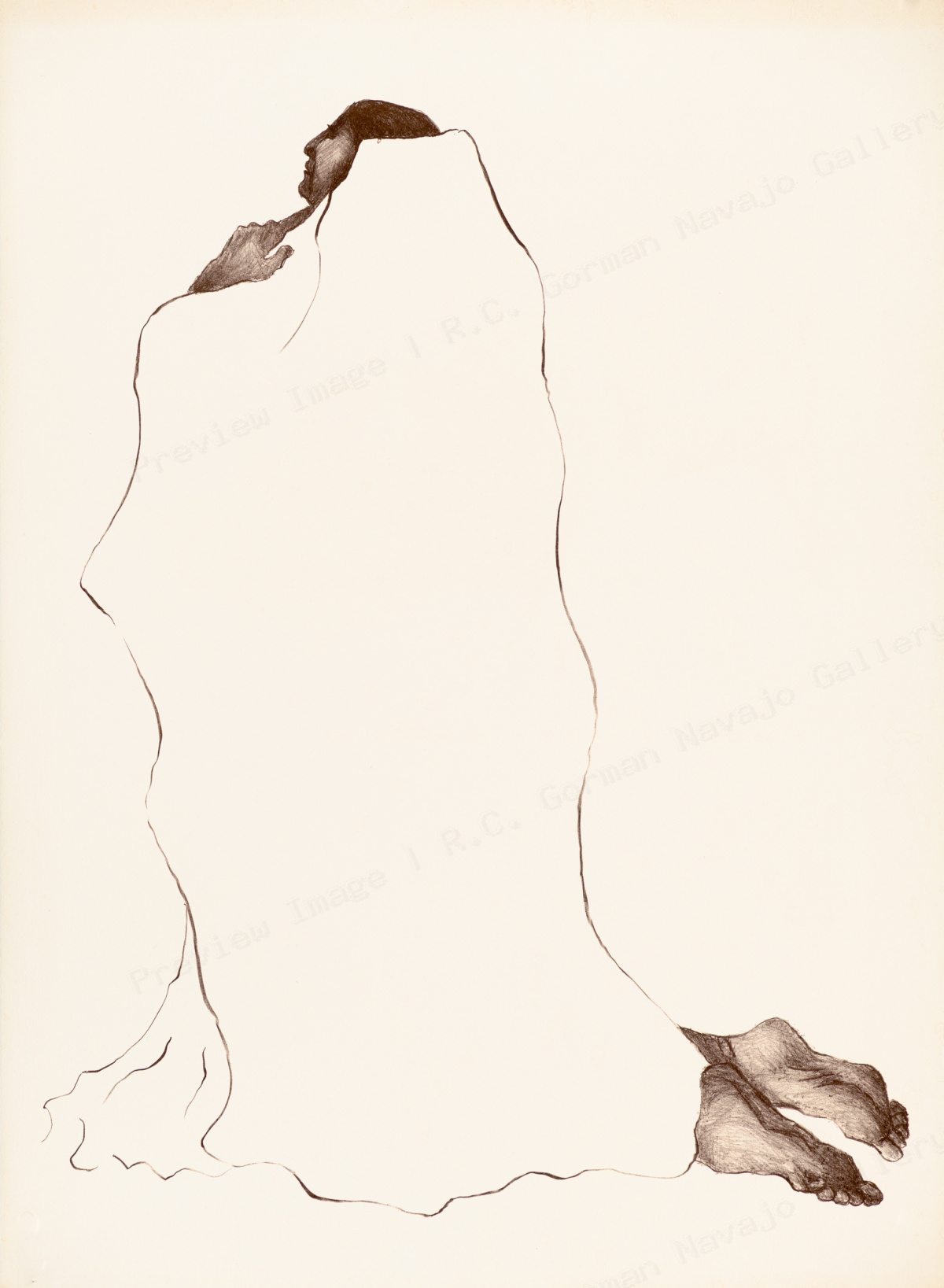 Kneeling Woman