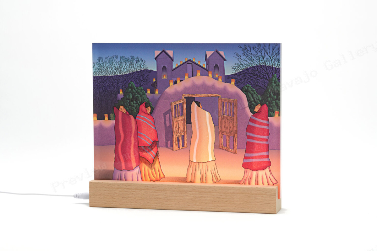 Luminarias: Lighted Acrylic Tile