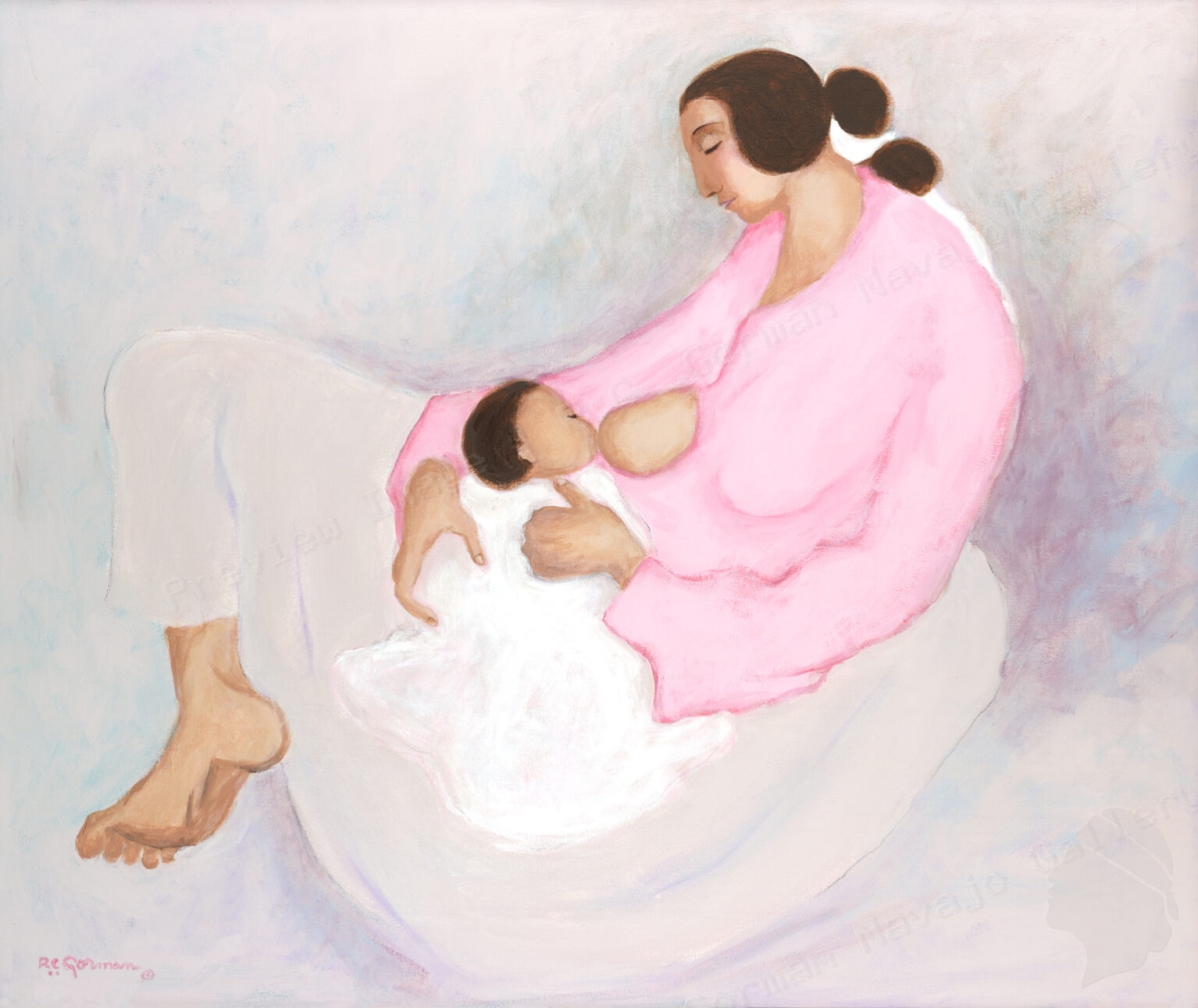 Mother and Child (Remembering Lila)