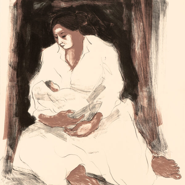 Mother and Child (Homage to Navajo Women Suite)