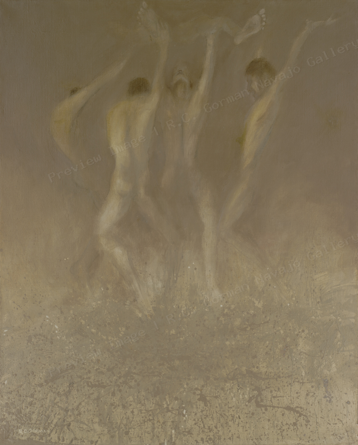 Navajo Mud Dancers