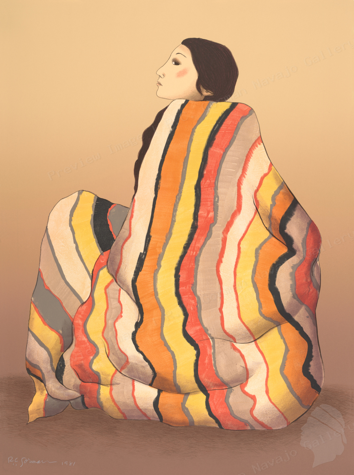 Striped Blanket St II
