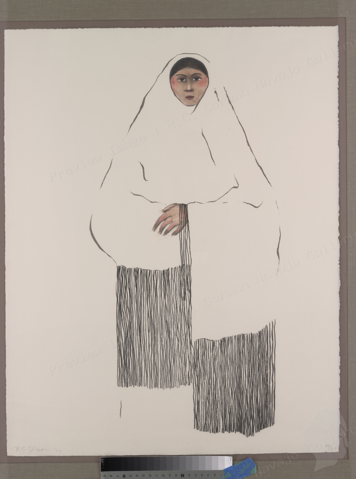 Taos Pueblo Woman St I