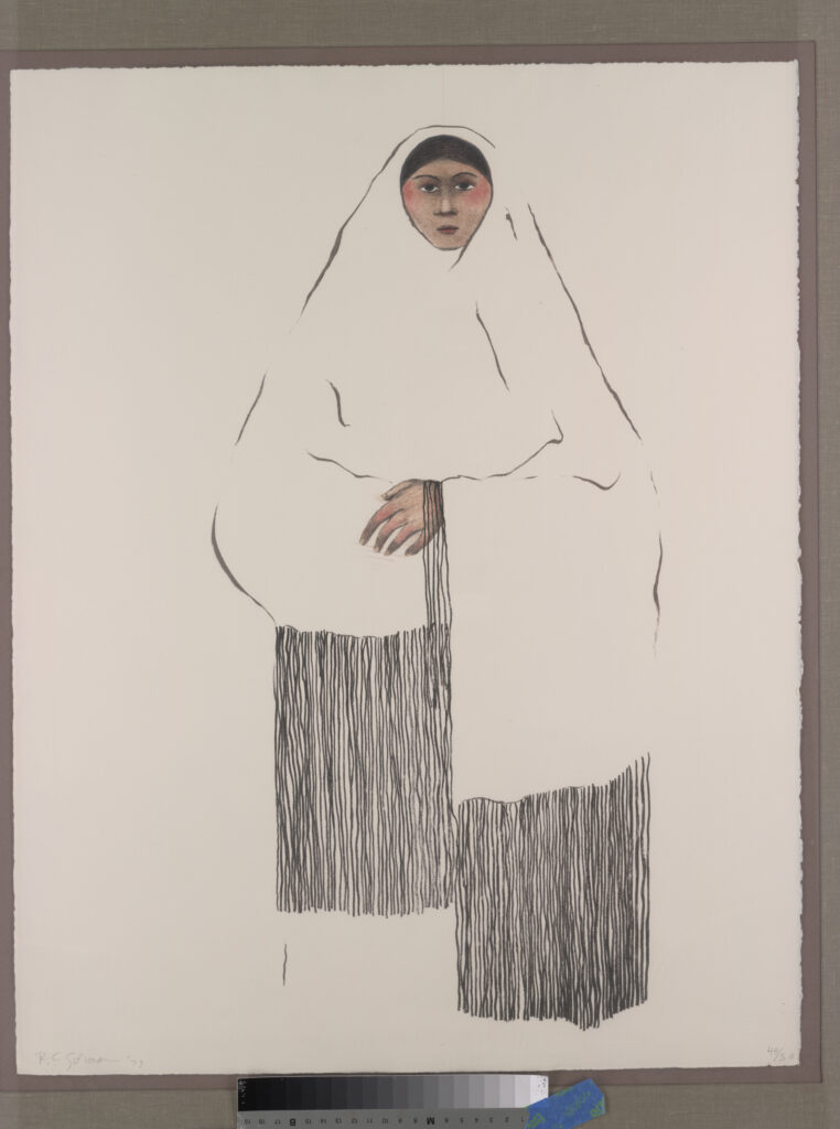 Taos Pueblo Woman St I