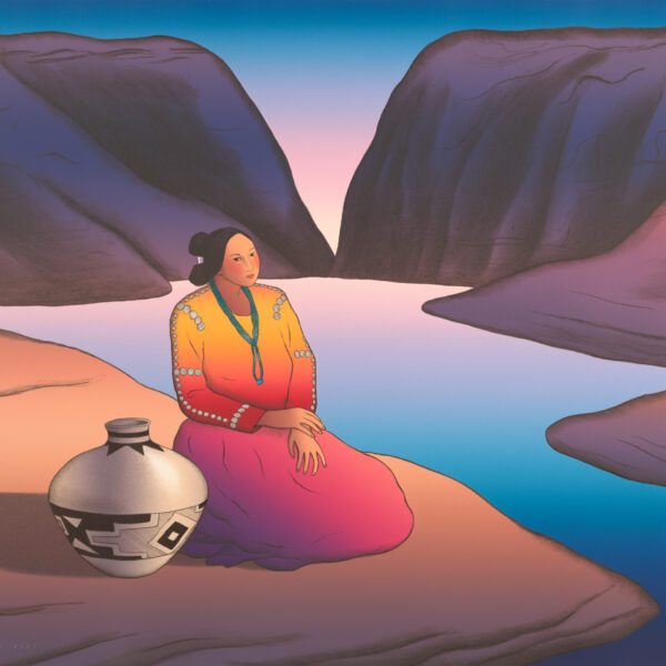 Woman at the Lake