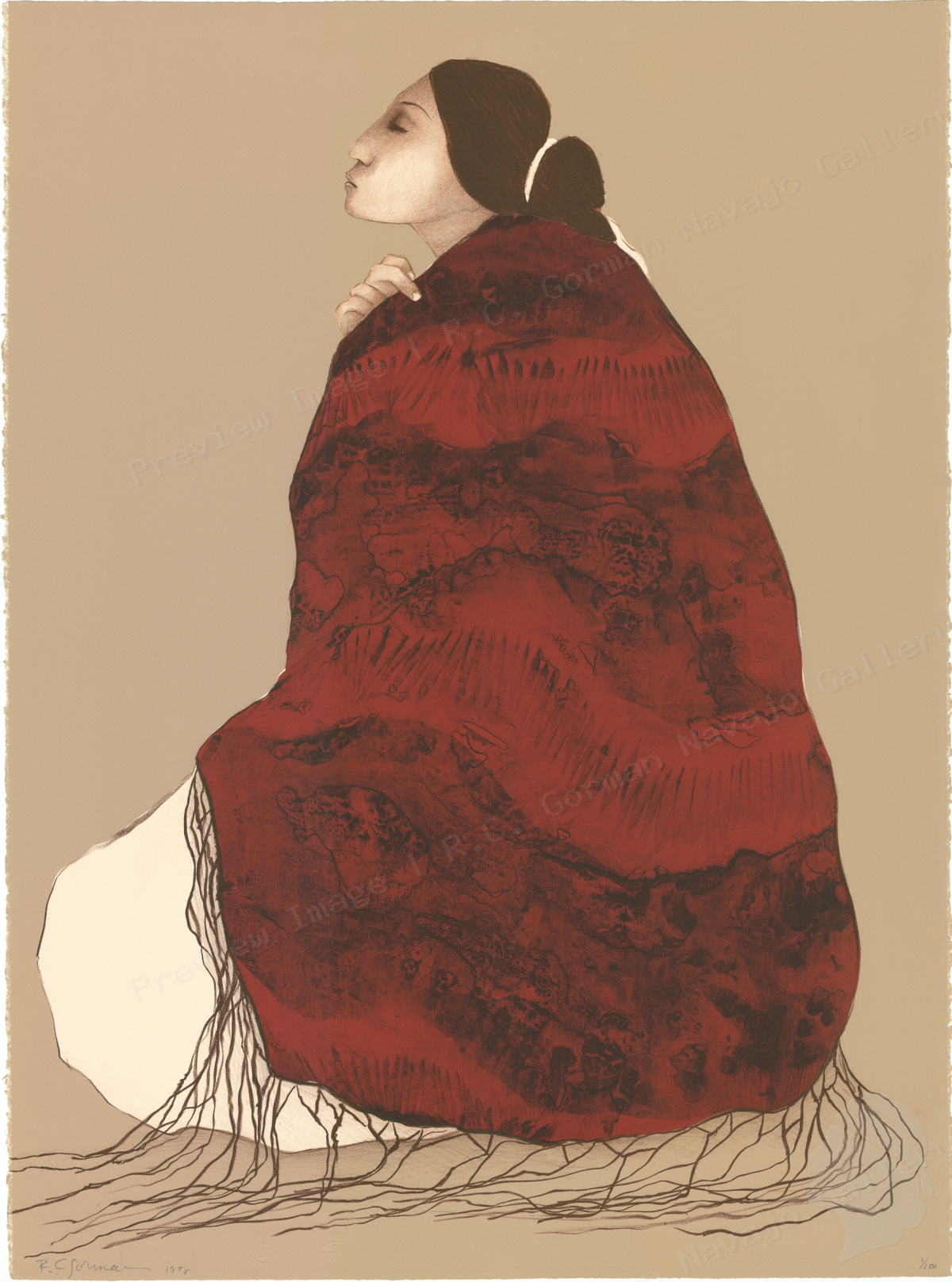 Woman from Canyon de Chelly St I