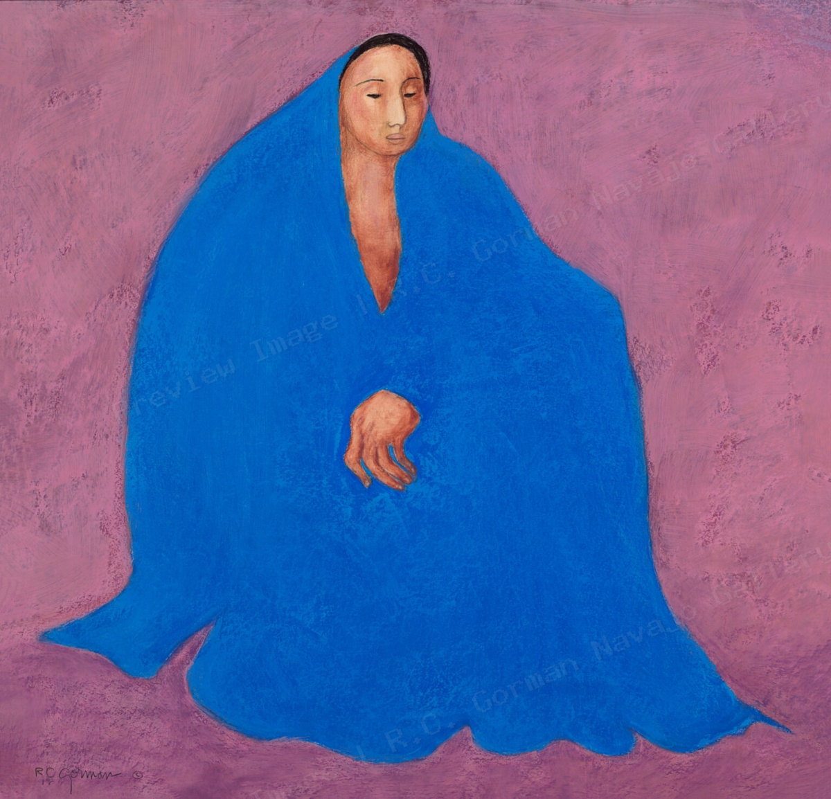 Woman from Fluted Rock