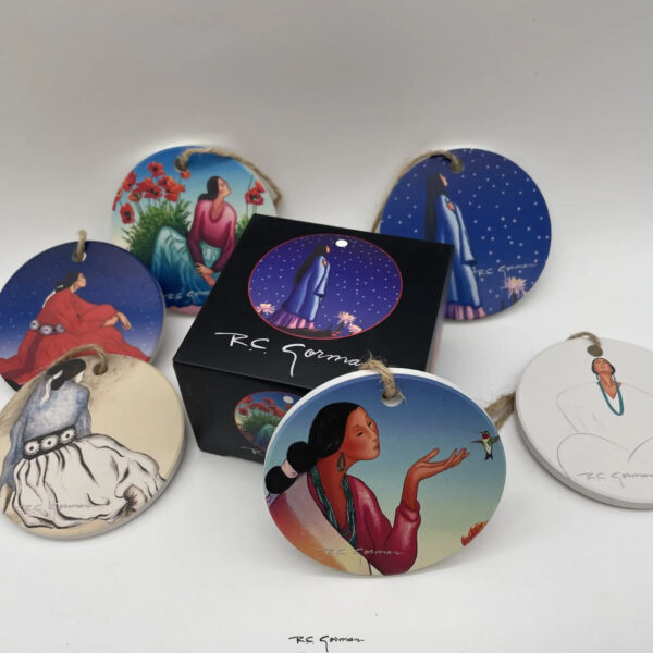 Ceramic Ornaments (Set of 6)