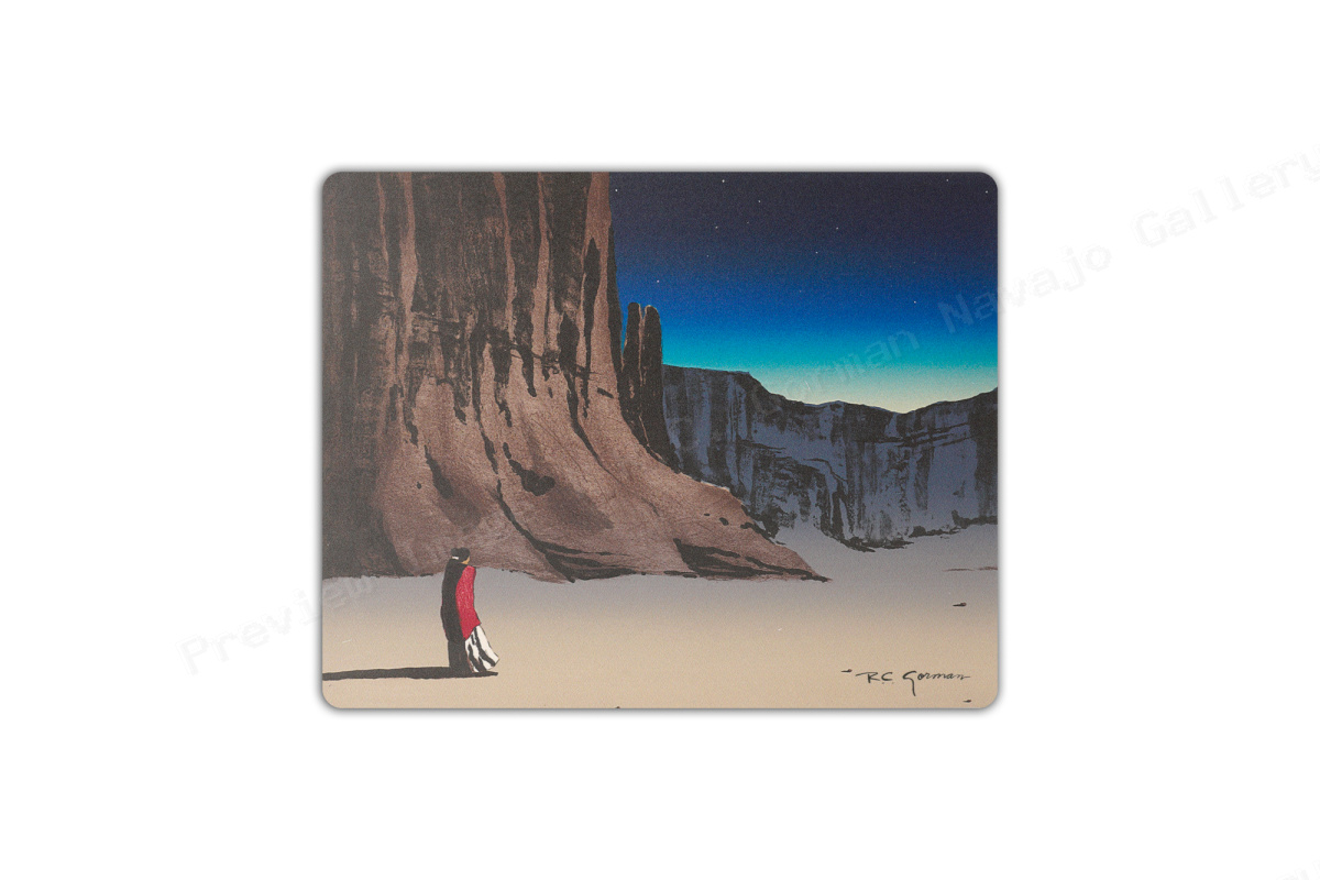 Canyon de Chelly Night: Artist Placard Tiles