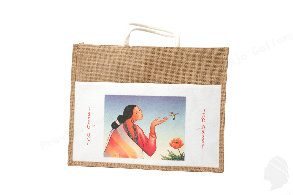 Chinle Ruby Throated Hummingbird: Tote Bag